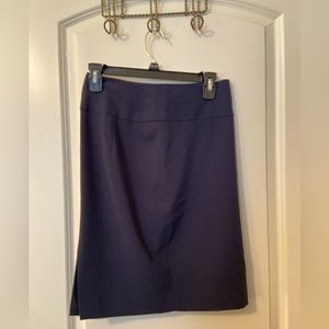 The Limited Navy Pencil Skirt